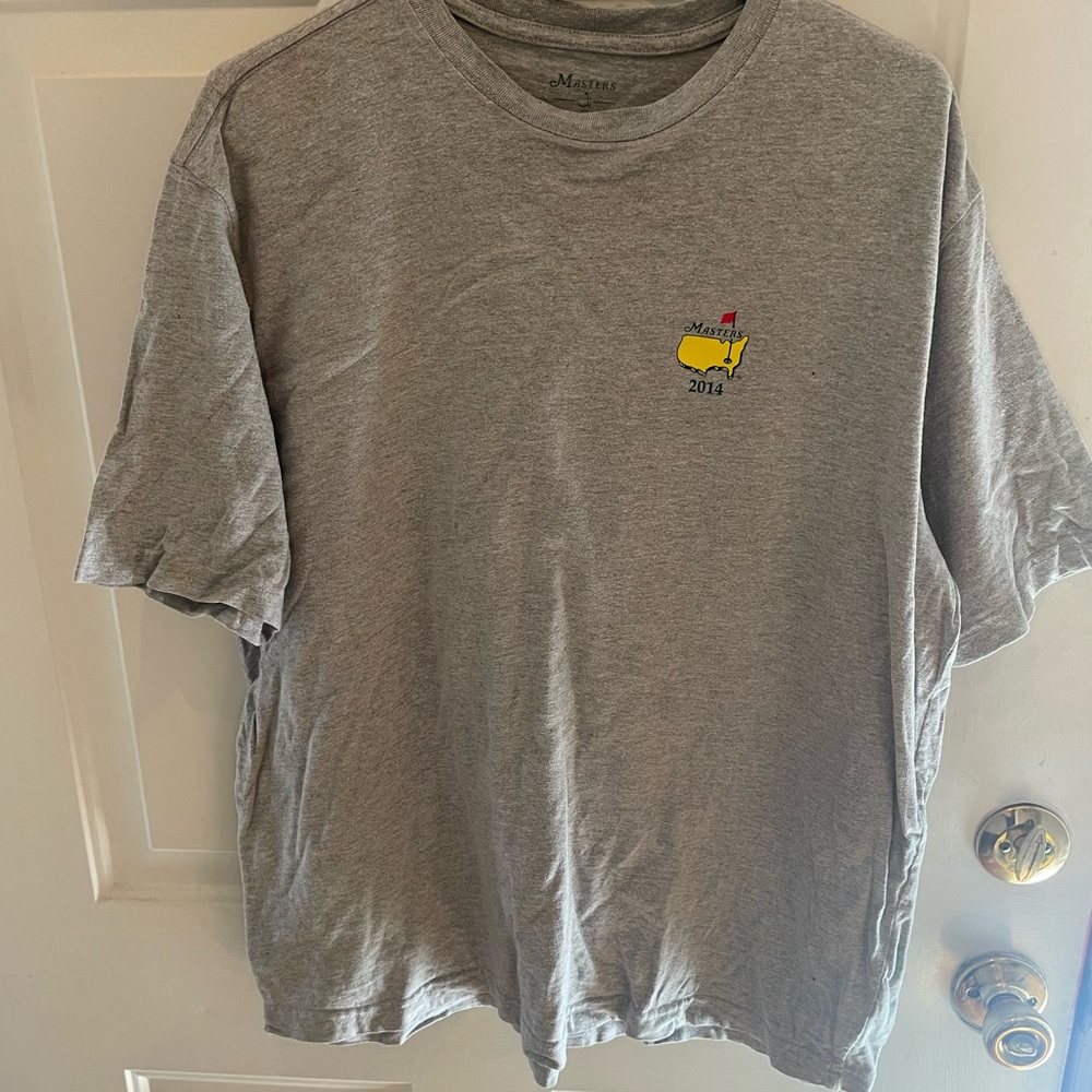 Masters tee shirt short sleeve xl 2014
